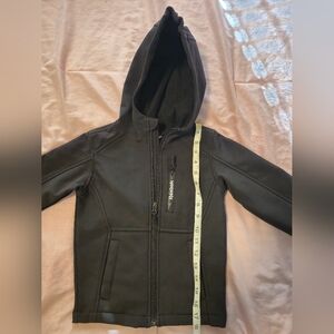 Kids Black Reebok Jacket Size 4 Brand New W/tags